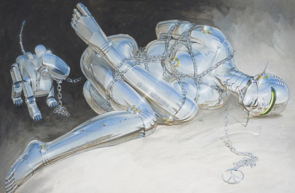 El arte intrigante de Hajime Sorayama. Descubre el mundo sensual del arte de robots sexys de Sorayama.