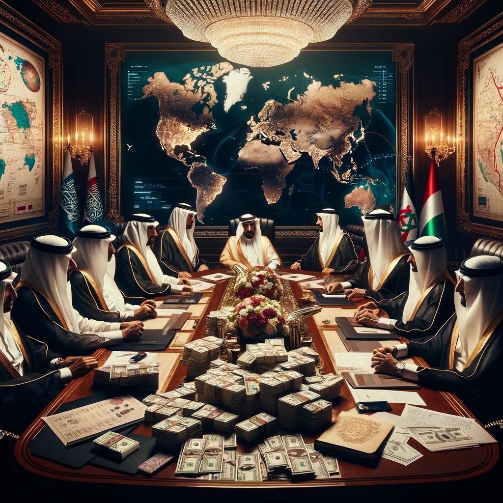 El dinero es poder, y el dinero lo manejan los países árabes.