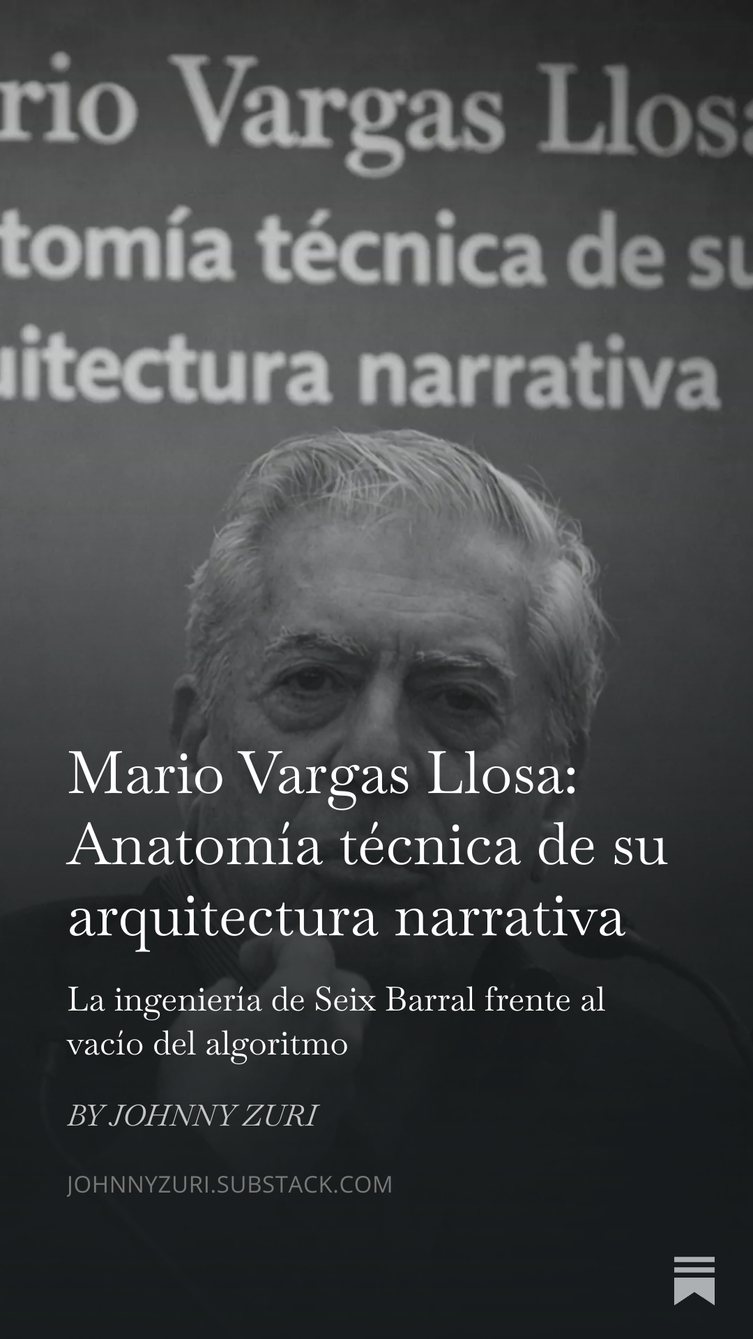 Mario Vargas Llosa: Anatomía técnica de su arquitectura narrativa