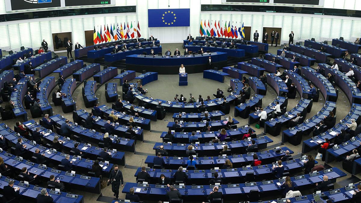 sesion parlamento europeo